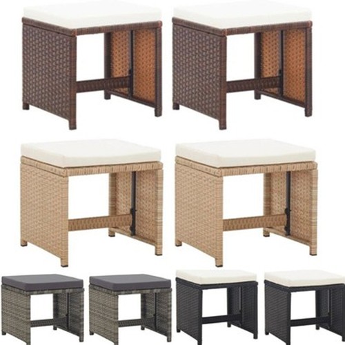 Polyrattan sitzhocker - polyrattan,