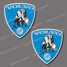 volvo Logo Glanz Wetterfest Aufkleber Sticker 2