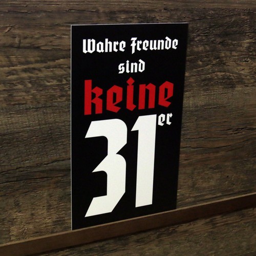 Schild wahre freunde sind - schild,