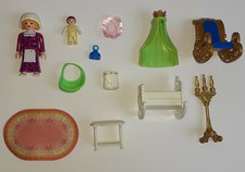 Playmobil 4254 Amme mit Babywiege TOPZUSTAND!!! Schaukelstuhl Tragetuch 