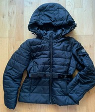 Orig I Pinco Pallino 1950 128 traumhafte Designer Winter Jacke +Lackgürtel Italy