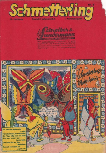 Schmetterling 1941 - 5, /