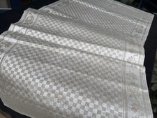 Altes Leinen Handtuch , Karo