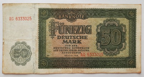 Geldschein deutsche mark - geldschein,