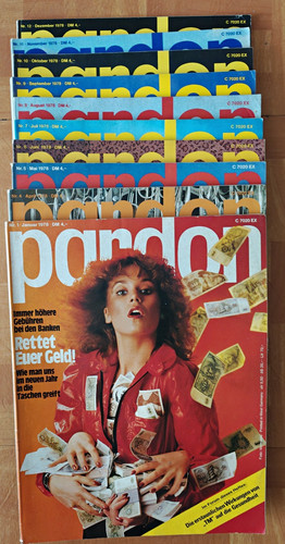 Pardon magazin konvolut - pardon,