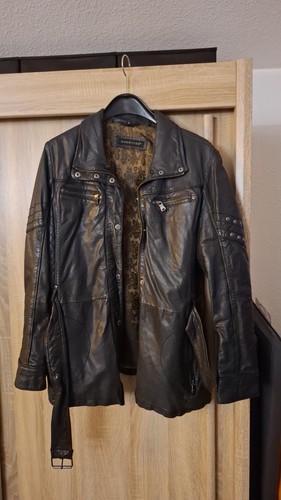 Mauritius lederjacke mit - gr.40,