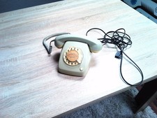 Wählscheibentelefon  Post/  fetap 612-6 in Grau mit tae stecker Gebraucht.