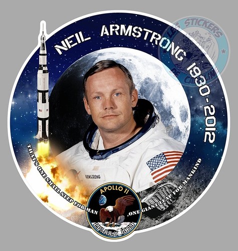Sticker apollo nasa - 11,