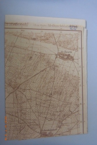 Messtischblatt 4046 petkus - nr.4046,
