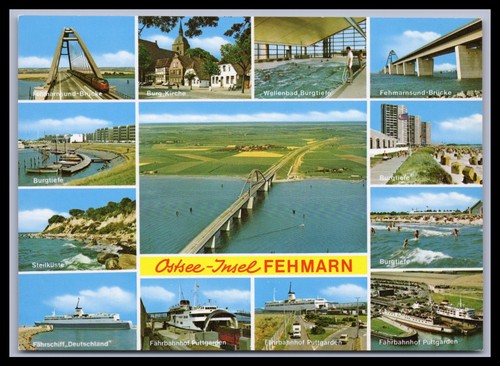 Ansichtskarte ostseeinsel - ansichtskarte,