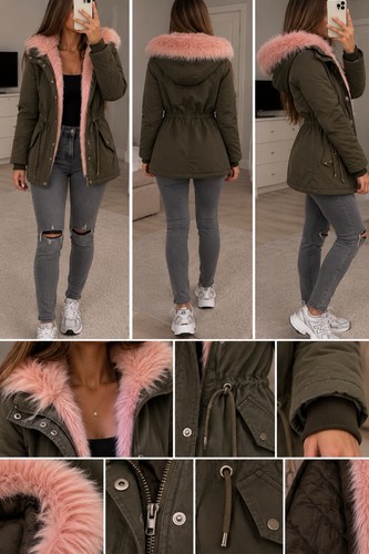 Bershka damen parka - bershka, jacke