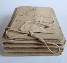 sehr alte Noten-kartons--teils