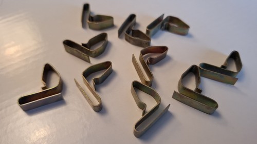 10x klammer türverkleidung - klammer,