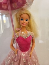 Mattel, Barbie, Dream Glow Barbie  1985 ,Philippines mit Schmuck und Schirm