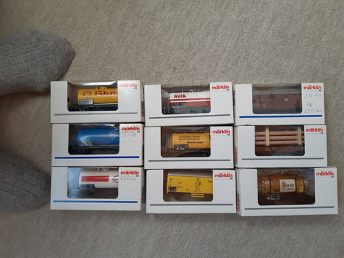 Märklin eisenbahnwagons - 9,