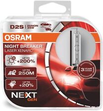 OSRAM XENARC NIGHT BREAKER LASER D2S Next Generation Xenon 66240XNN-HCB Duo Box 