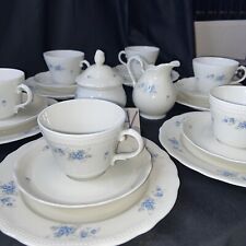 Seltmann Weiden Porzellan  6 Kaffeegedeck 20 Teil Streublume alte Serie