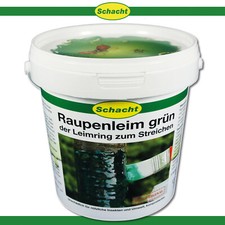 Schacht 1kg Raupenleim grün