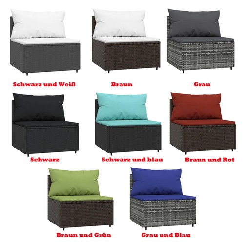 Garten lounge set mit kissen - lounge,