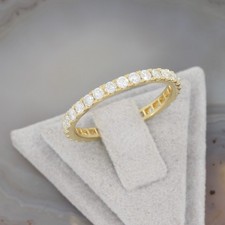 Wert 2990 € Brillant Memory Ring 1,05 carat 750 18 Karat Gelb Gold