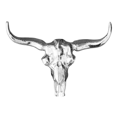 Bullenschädel 53cm aluminium - 53cm,