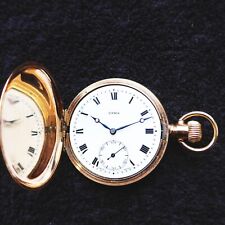 tolle Sprungdeckel HERREN TASCHENUHR, "CYMA", funktioniert aber Problem-ca. 1935