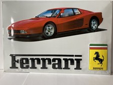 Blechschild ferrari - blechschild,