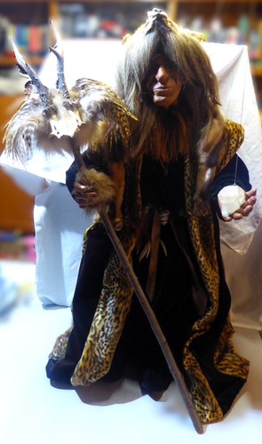Marionette schamane zauberer - marionette, /