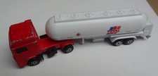 Vintage Majorette No 324 Truck Total Tanklaster rot/weiß  1:100 RAR