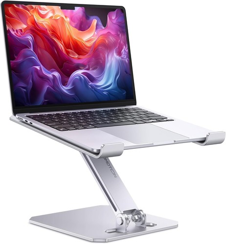 Aluminium laptop ständer - aluminium,