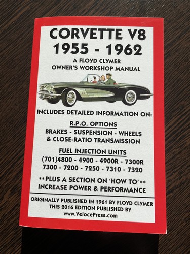 Corvette 1955 1962 - v8,