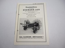 Kuxmann DSR stock harvester
