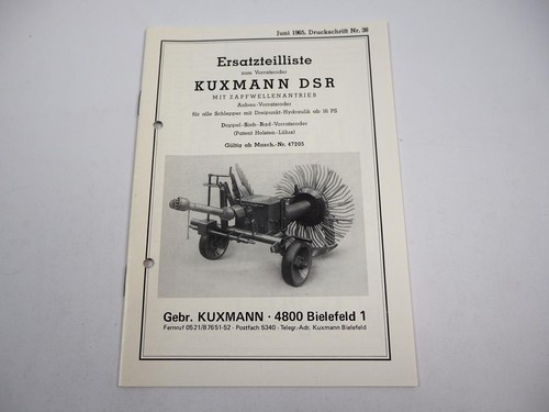 Kuxmann dsr vorratsroder - kuxmann,