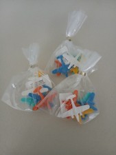 DDR Spielzeug Flugzeuge klein Plaste-Flugzeug Modell- Flugzeug 3 Beutel = 15 St.