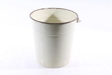 Alter Eimer Emaille Ascheeimer Mülleimer Wassereimer Art Deco metall