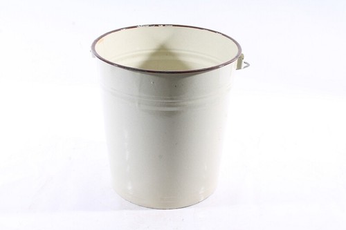 Alter eimer emaille ascheeimer - emaille,