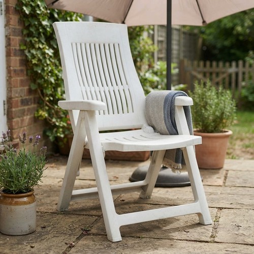 Klappbare gartenliege mit - klappbare,