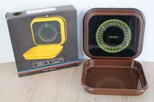 EKS Küchenwaage No.63 Sweden, Wand-Waage 3kg Braun, Bengt EK 70er Vintage OVP