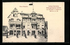 Bad Dürrheim, Haus Bäuerle mit Geschäft, Ansichtskarte 