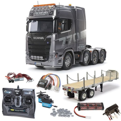 Tamiya scania 8x4 achs - scania, 4-achs