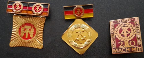 Ddr medallien aktivist - aktivist, +
