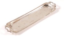 Tablett Silber 925 England klein Birmingham JB 15x4 cm