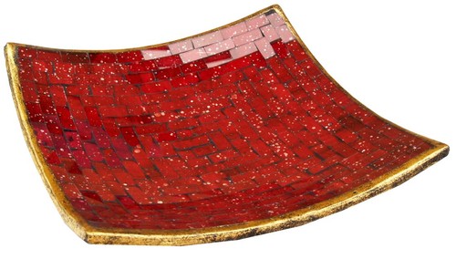 Eckige mosaikschale - eckige,