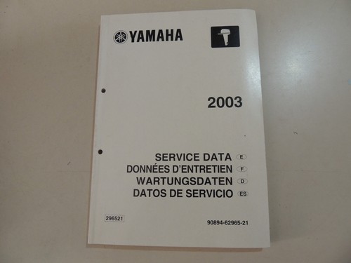 2003 daten werkstatthandbuch - 2003,