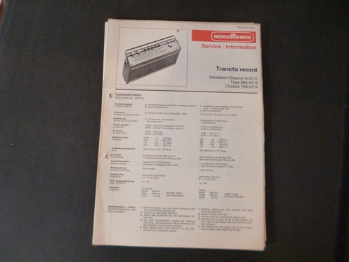 Original service manual - original,