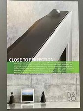 Bang & Olufsen Close To Perfection Original 2005 Vintage Advert Werbung Reklame
