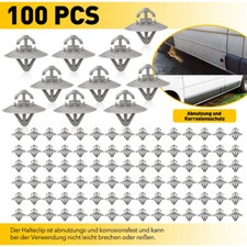 100x Seitenschutzleiste Clips
