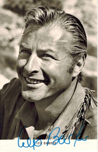 Lex barker autogramm - lex,
