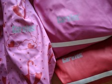 Caretec Thermo Regen Matsch Anzug gefüttert Gr. 80 Rot Pink Set 3teilig