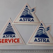 3 alte Aufkleber  ASTRA  Service / Astra  Sammlung (64)